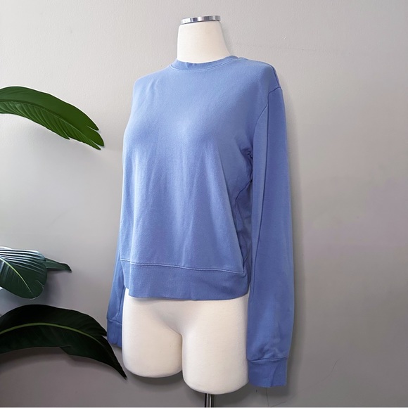 Spiritual Gangster blue tulip back sweatshirt - Picture 2 of 3